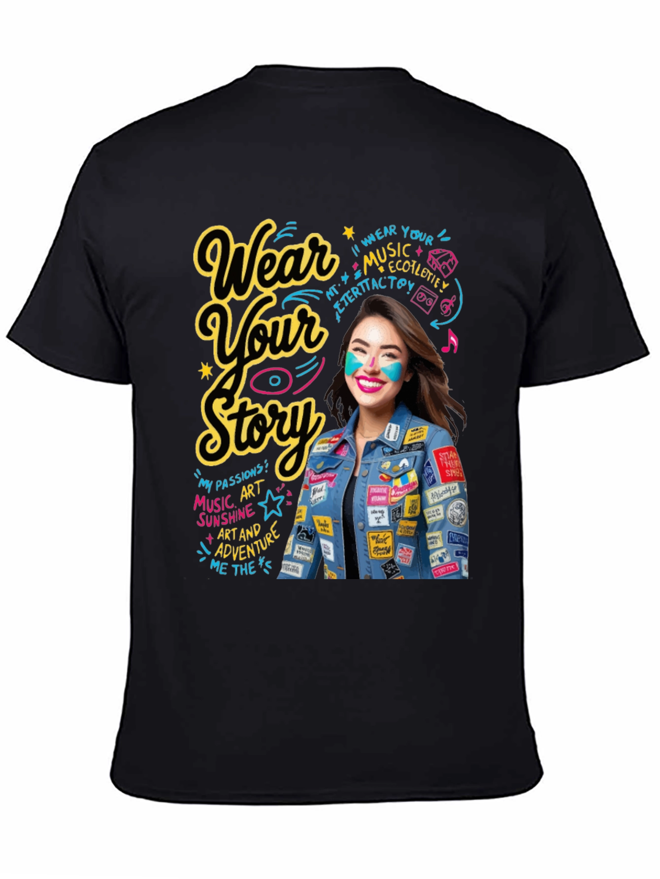 Wear Your Story Graphic Tee - Express Yourself!