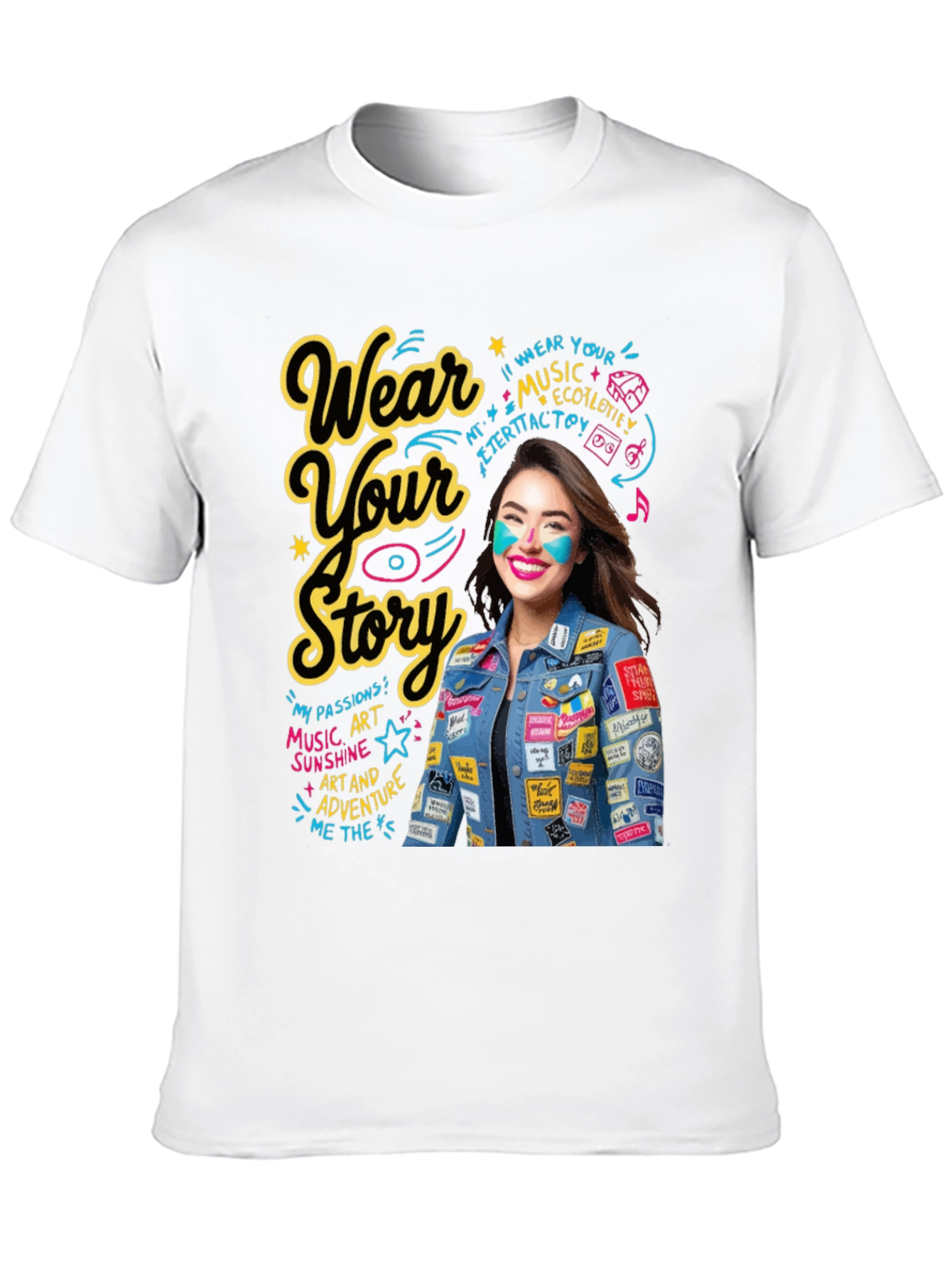 Wear Your Story Graphic Tee - Express Yourself!