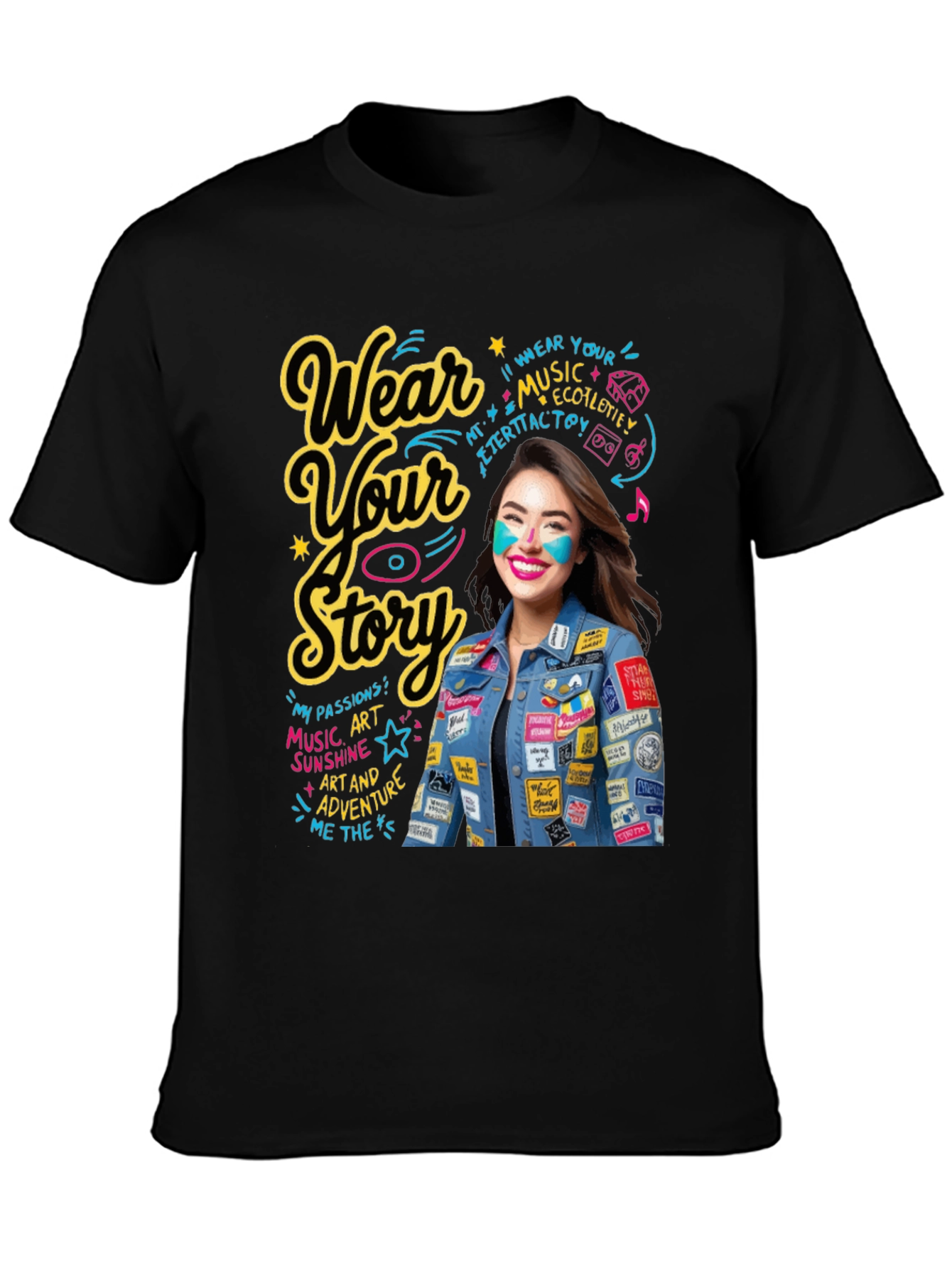 Wear Your Story Graphic Tee - Express Yourself!