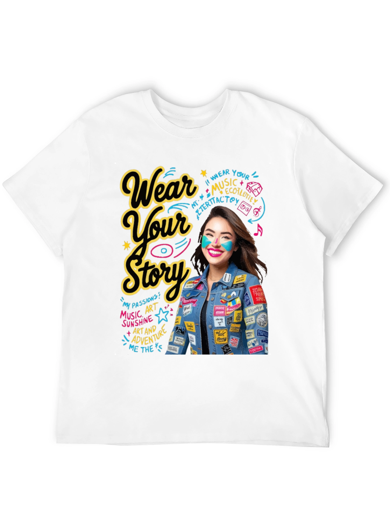 Wear Your Story Graphic Tee - Express Yourself!