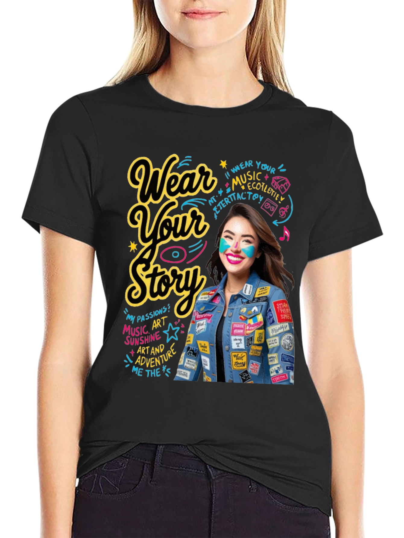 Wear Your Story Graphic Tee - Express Yourself!