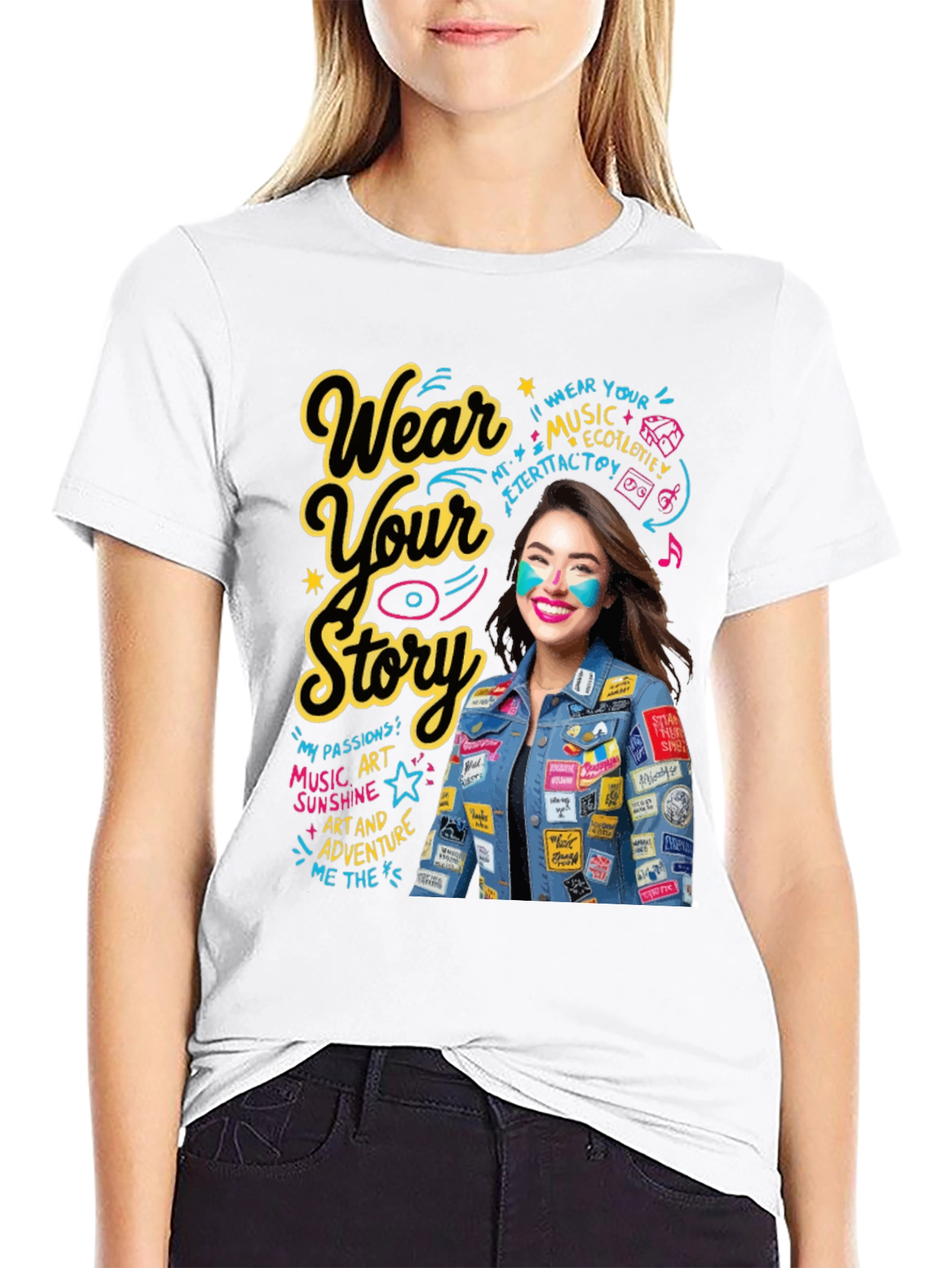 Wear Your Story Graphic Tee - Express Yourself!