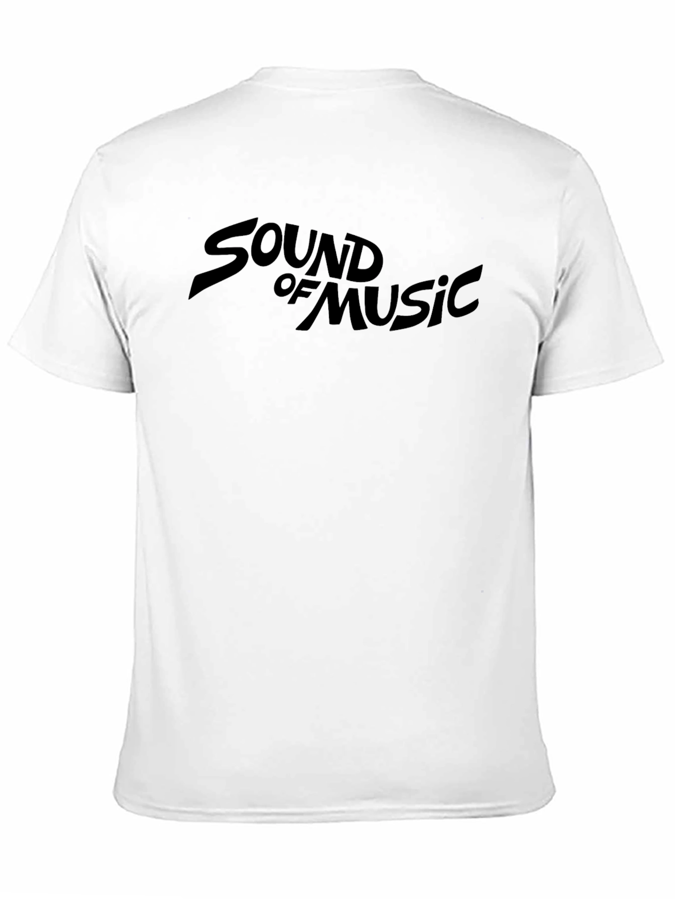 Sound of Music Black Graphic Tee - Retro Style