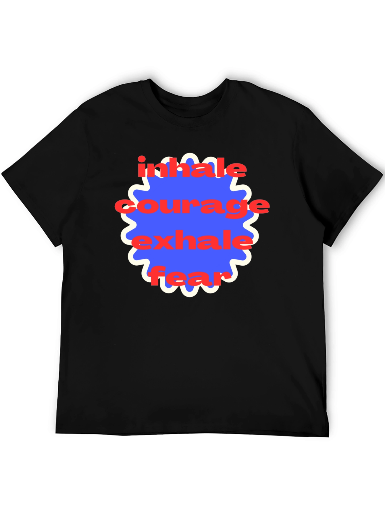 Inhale Courage Graphic T-Shirt