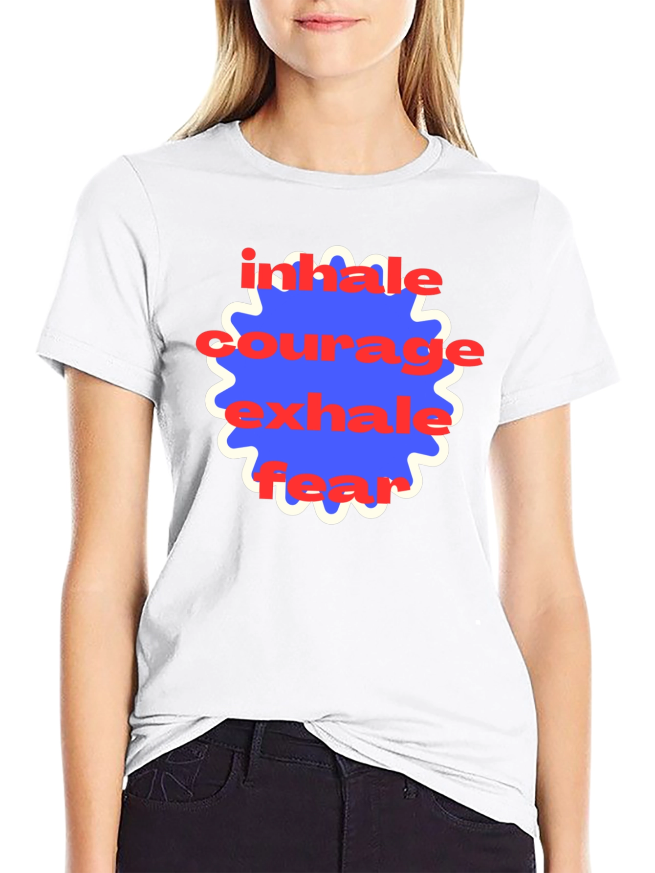 Inhale Courage Graphic T-Shirt
