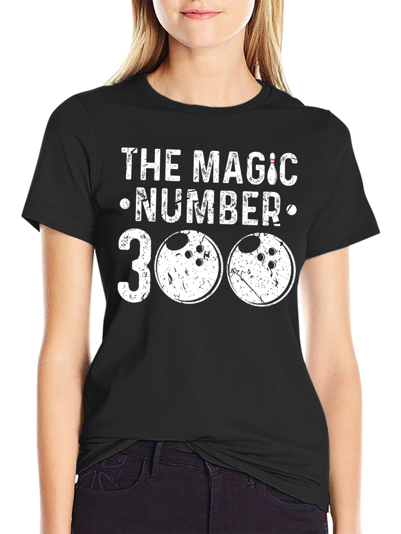 The Magic Number 300 Bowling T-Shirt