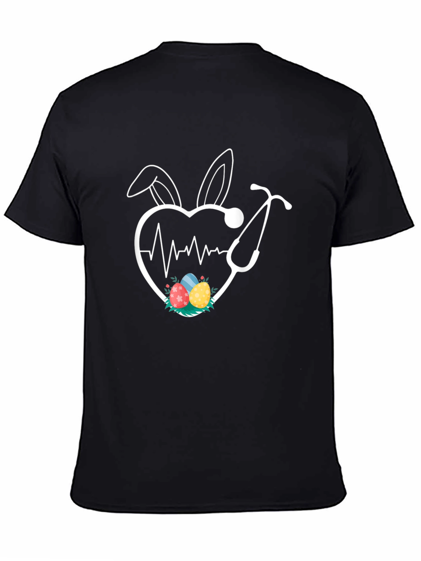 Easter Nurse Heartbeat T-Shirt