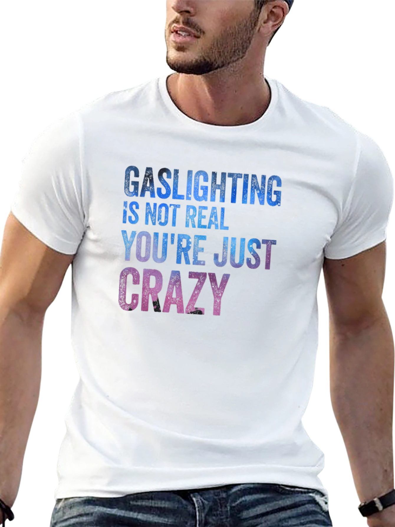 Gaslighting Humor Graphic T-Shirt