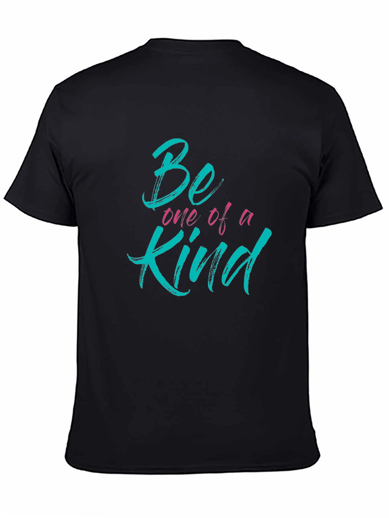 Be One of a Kind Graphic Black T-Shirt