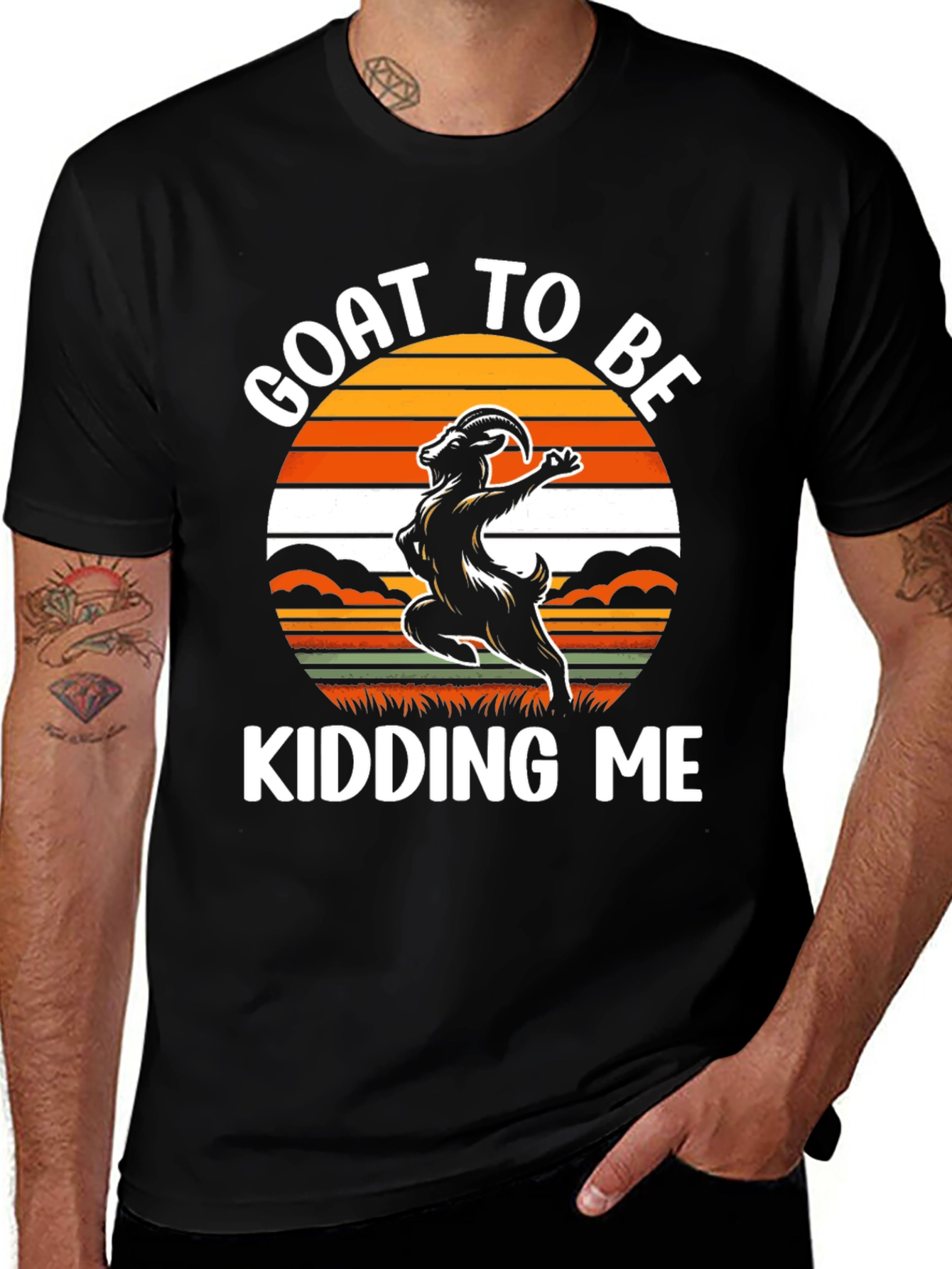 Goat to Be Kidding Me Graphic Tee