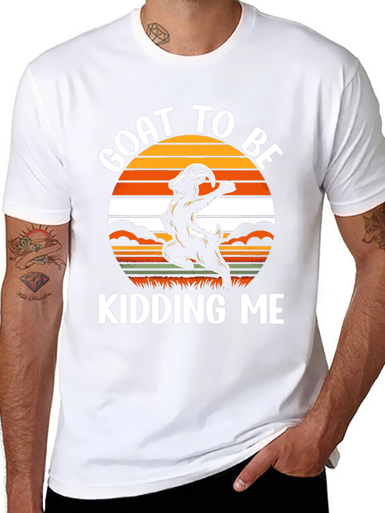 Goat to Be Kidding Me Graphic Tee
