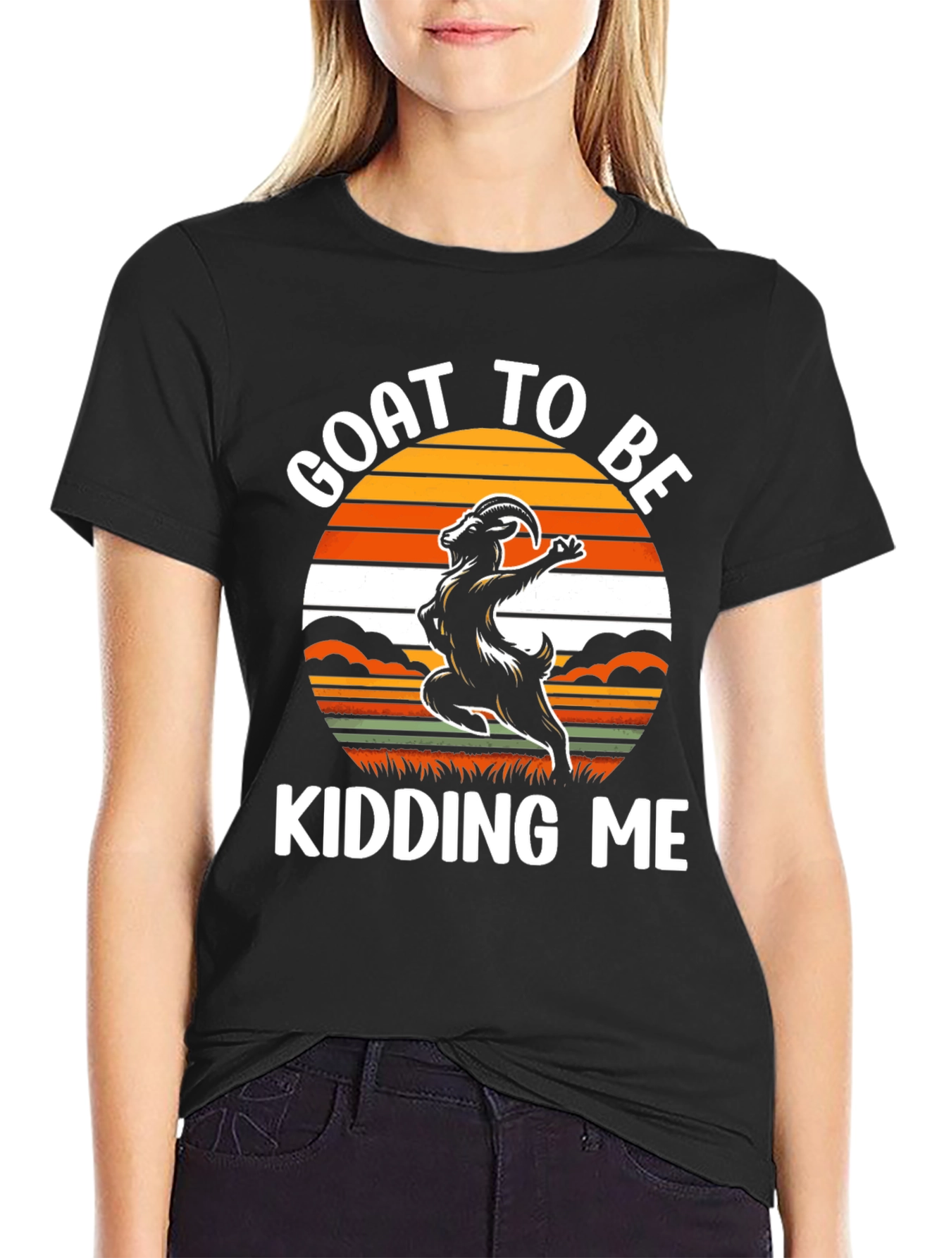 Goat to Be Kidding Me Graphic Tee