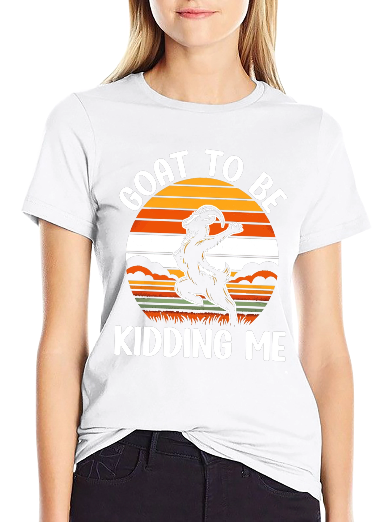 Goat to Be Kidding Me Graphic Tee