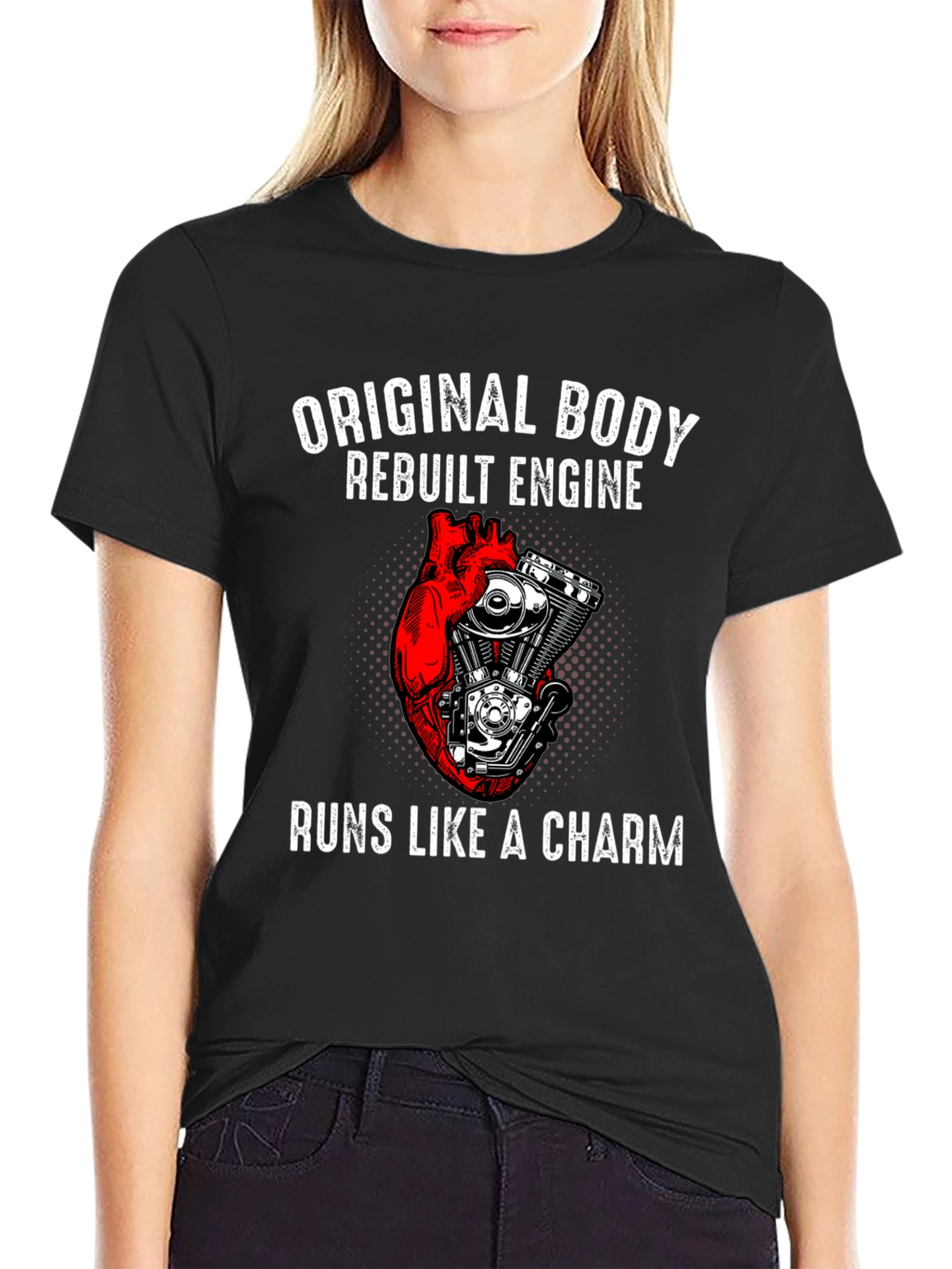 Original Body Rebuilt Engine Graphic Tee