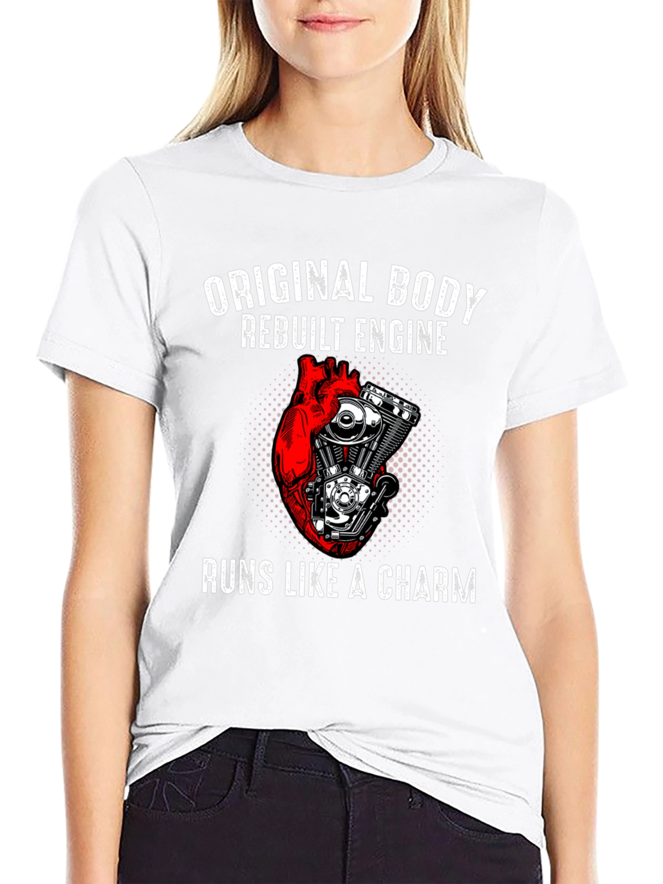 Original Body Rebuilt Engine Graphic Tee