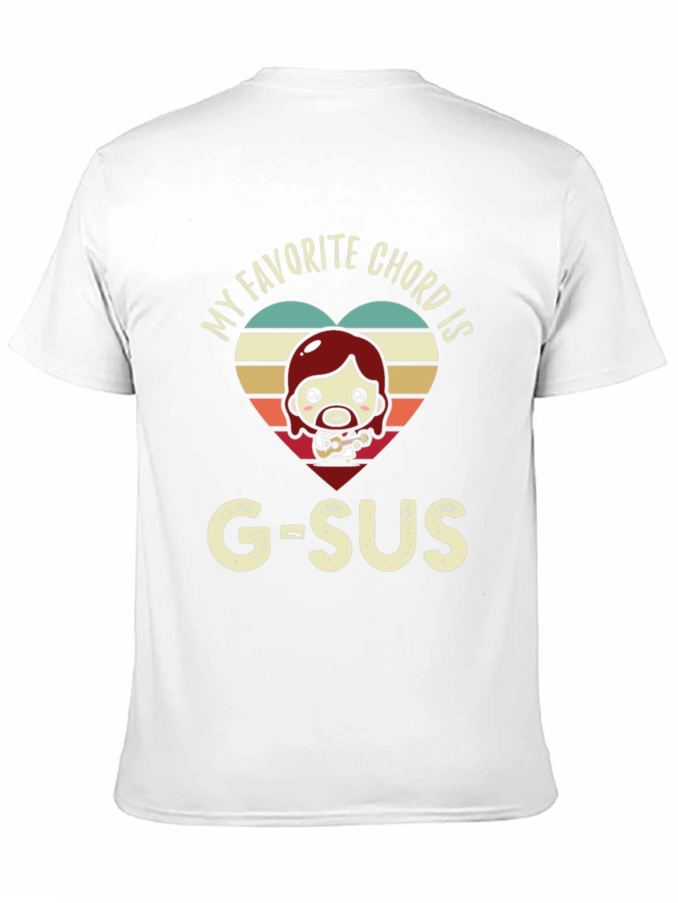 G-Sus Christian Guitarist Graphic Tee