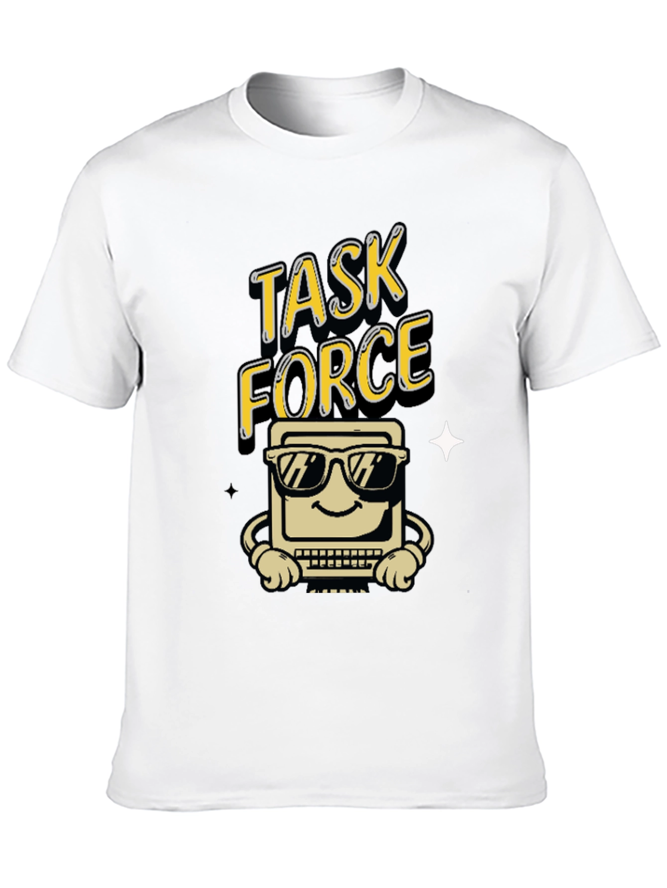 Task Force Computer Graphic Tee - Black