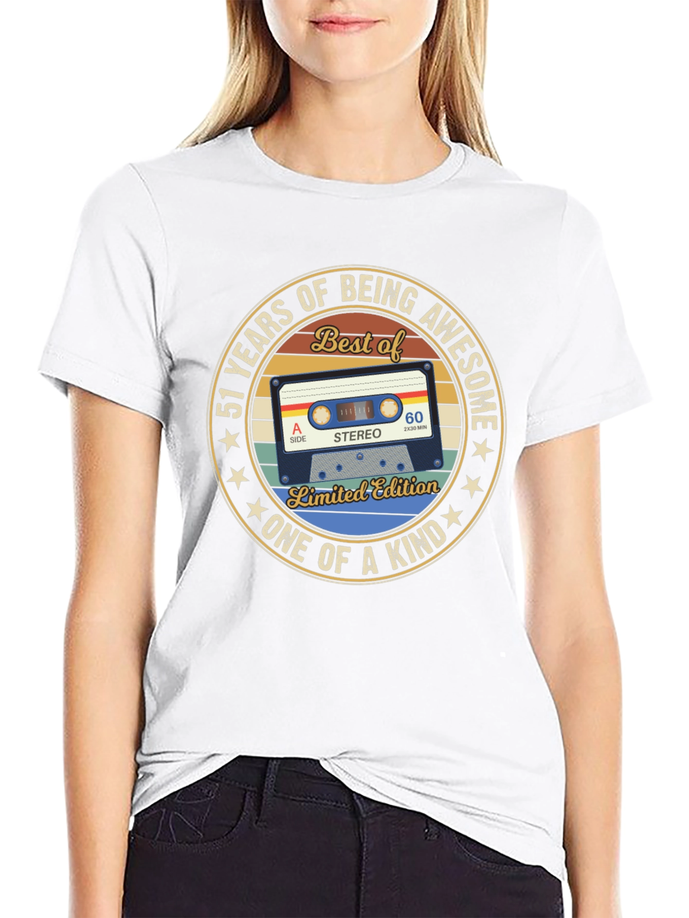 51st Birthday Cassette Tape T-Shirt