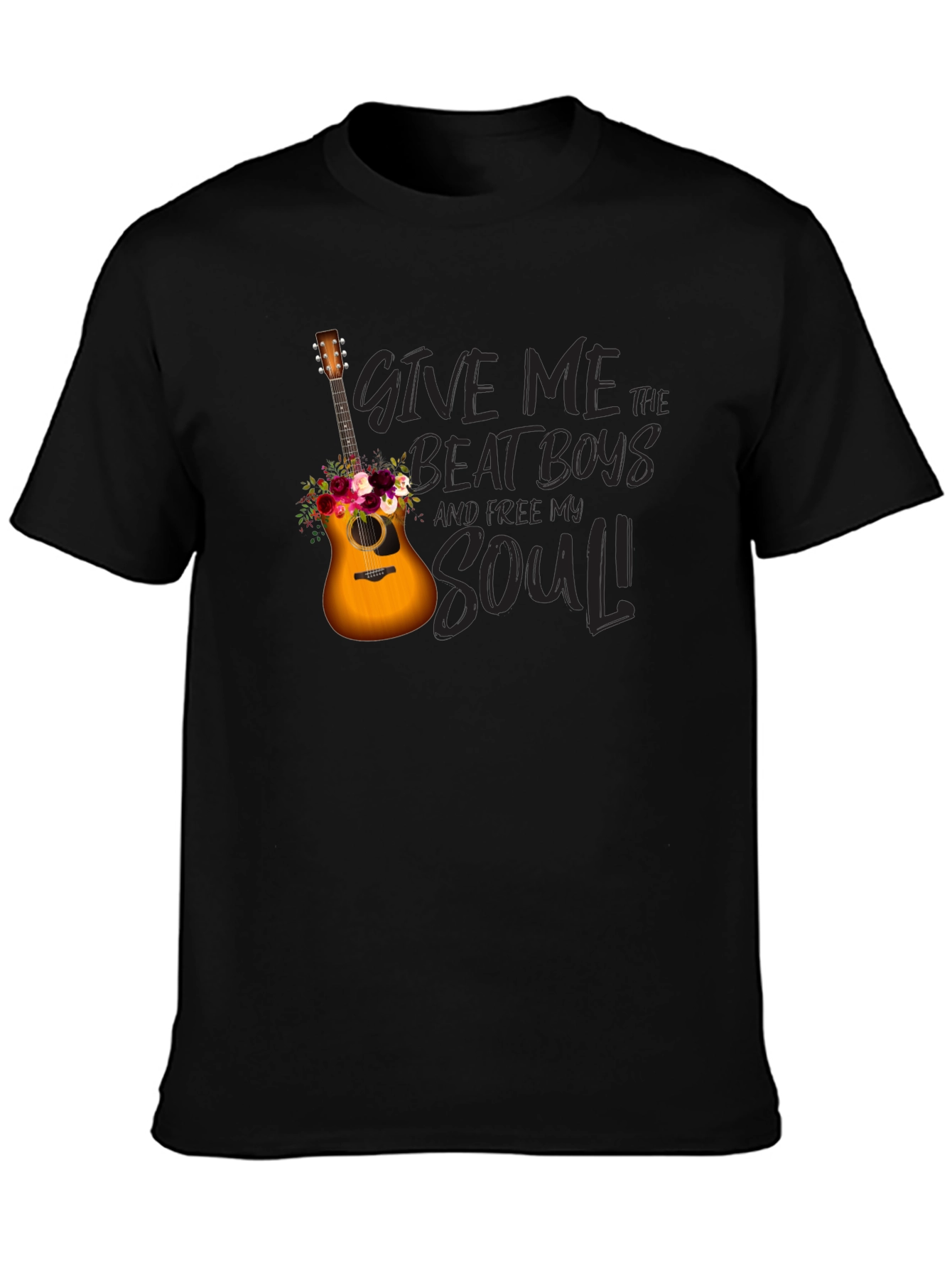 Music Lover Graphic Tee - Beat Boys & Soul