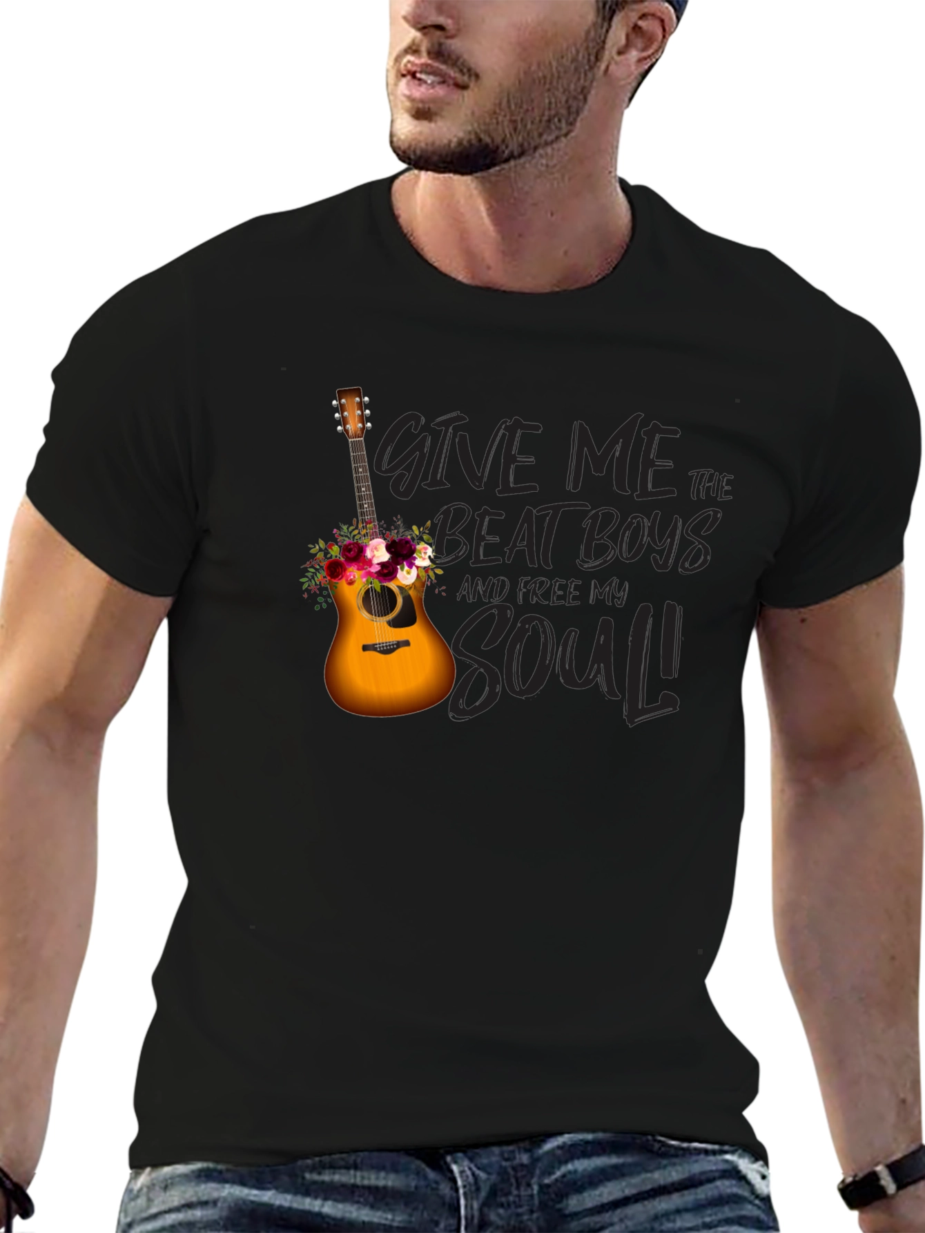 Music Lover Graphic Tee - Beat Boys & Soul