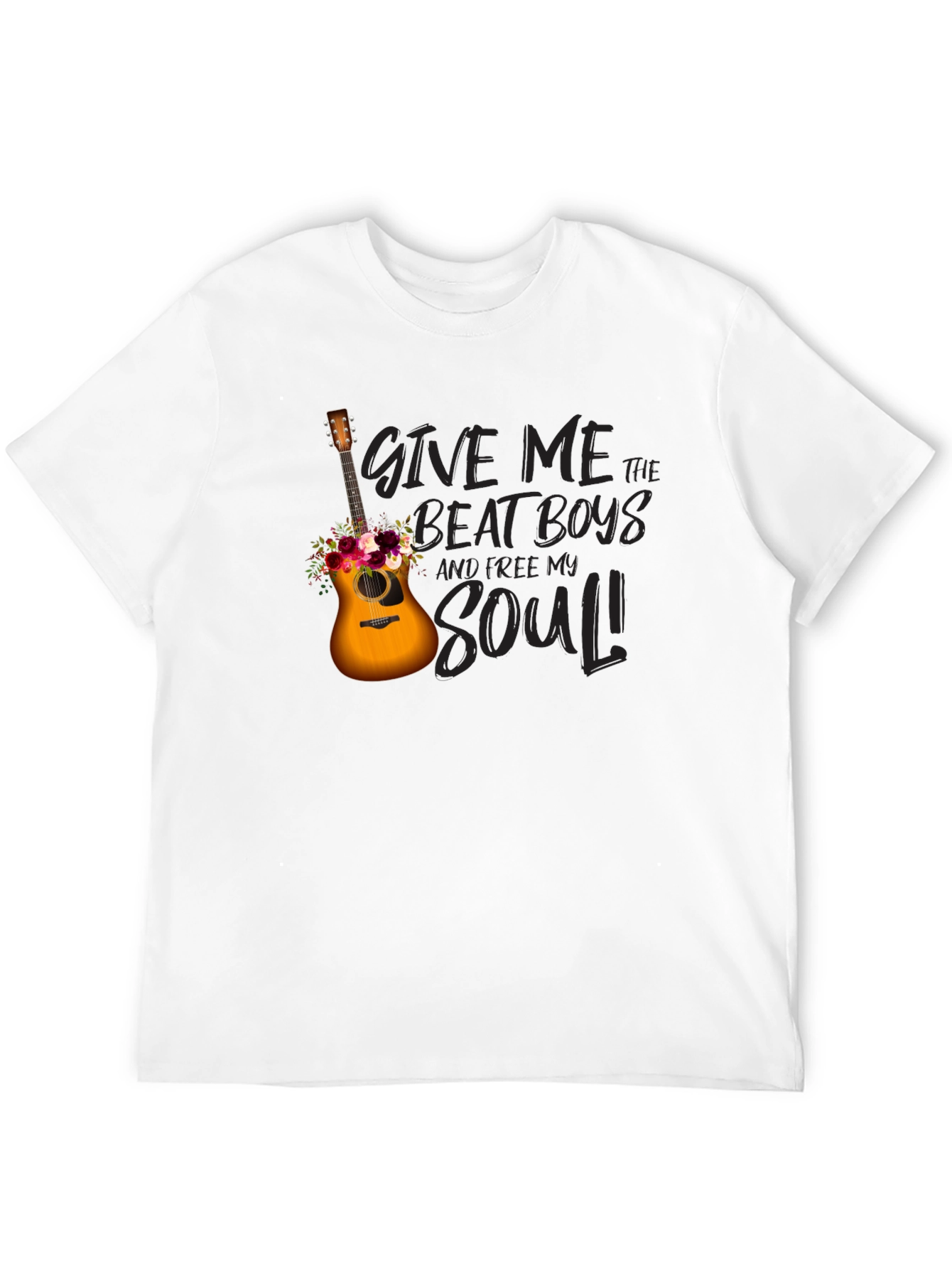 Music Lover Graphic Tee - Beat Boys & Soul