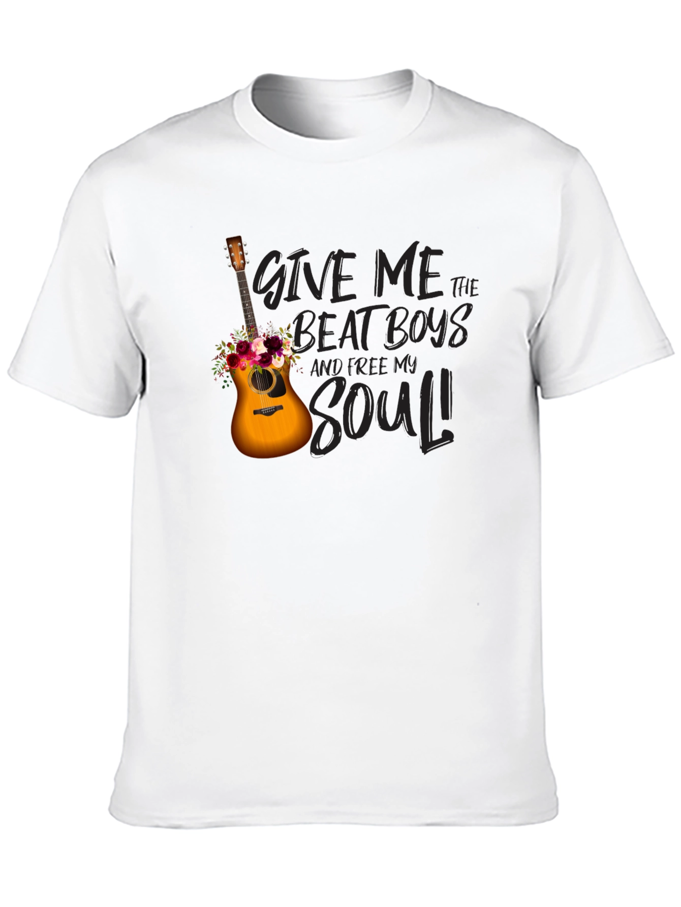 Music Lover Graphic Tee - Beat Boys & Soul