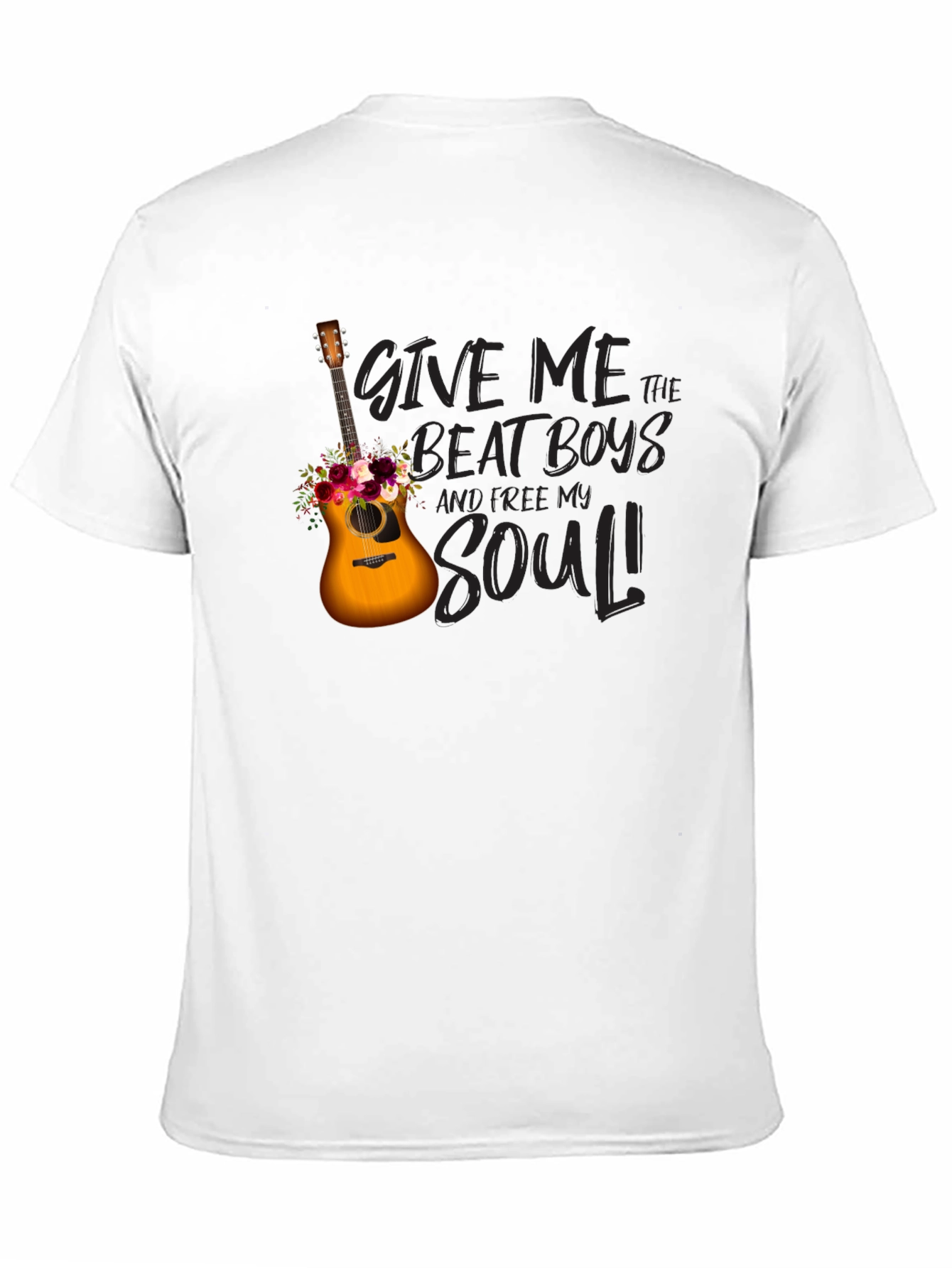 Music Lover Graphic Tee - Beat Boys & Soul