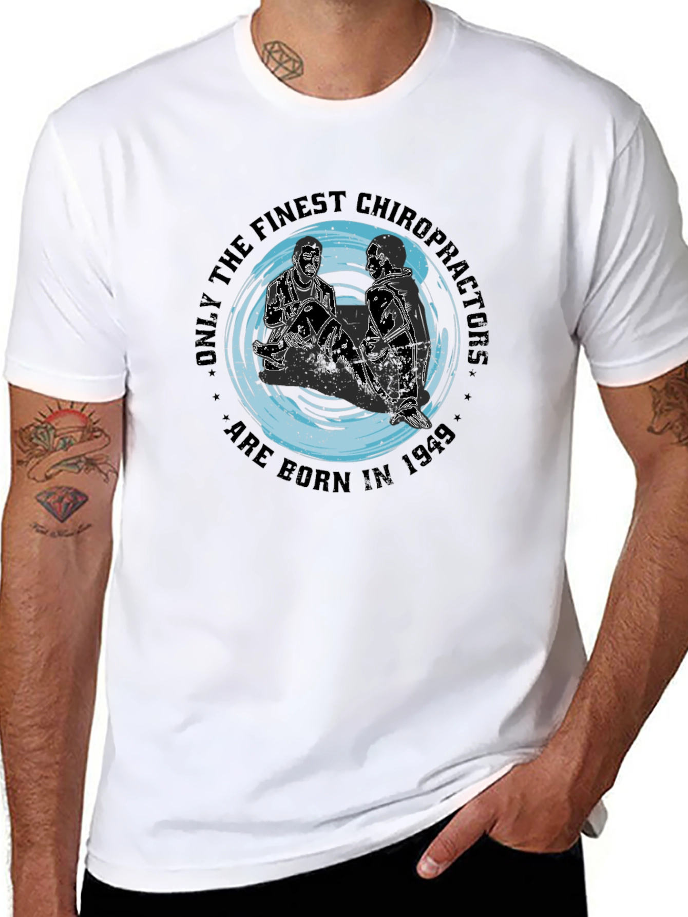 Finest Chiropractors Born in 1949 Graphic Tee