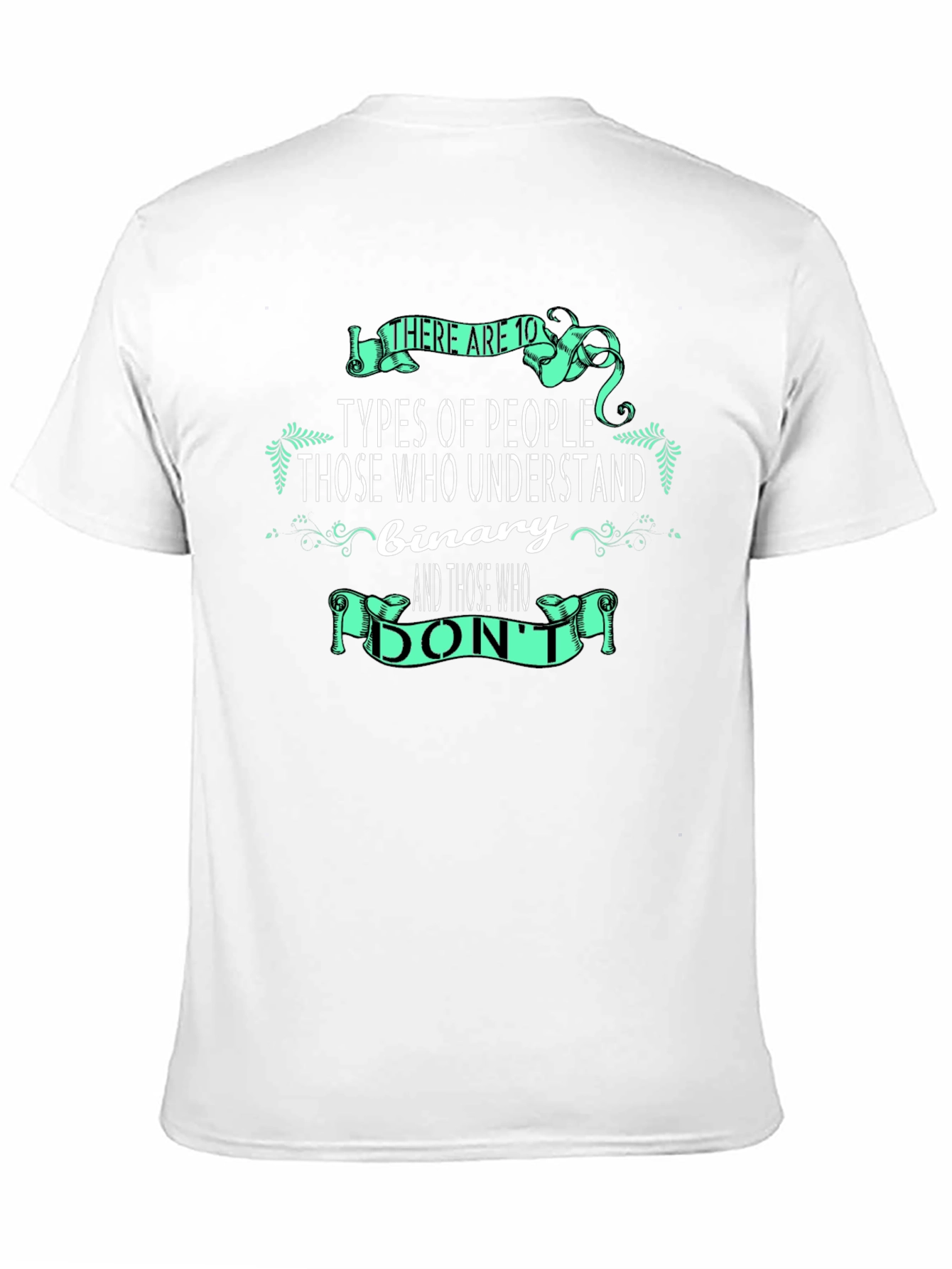 Funny Binary Joke T-Shirt for Computer Science Geeks