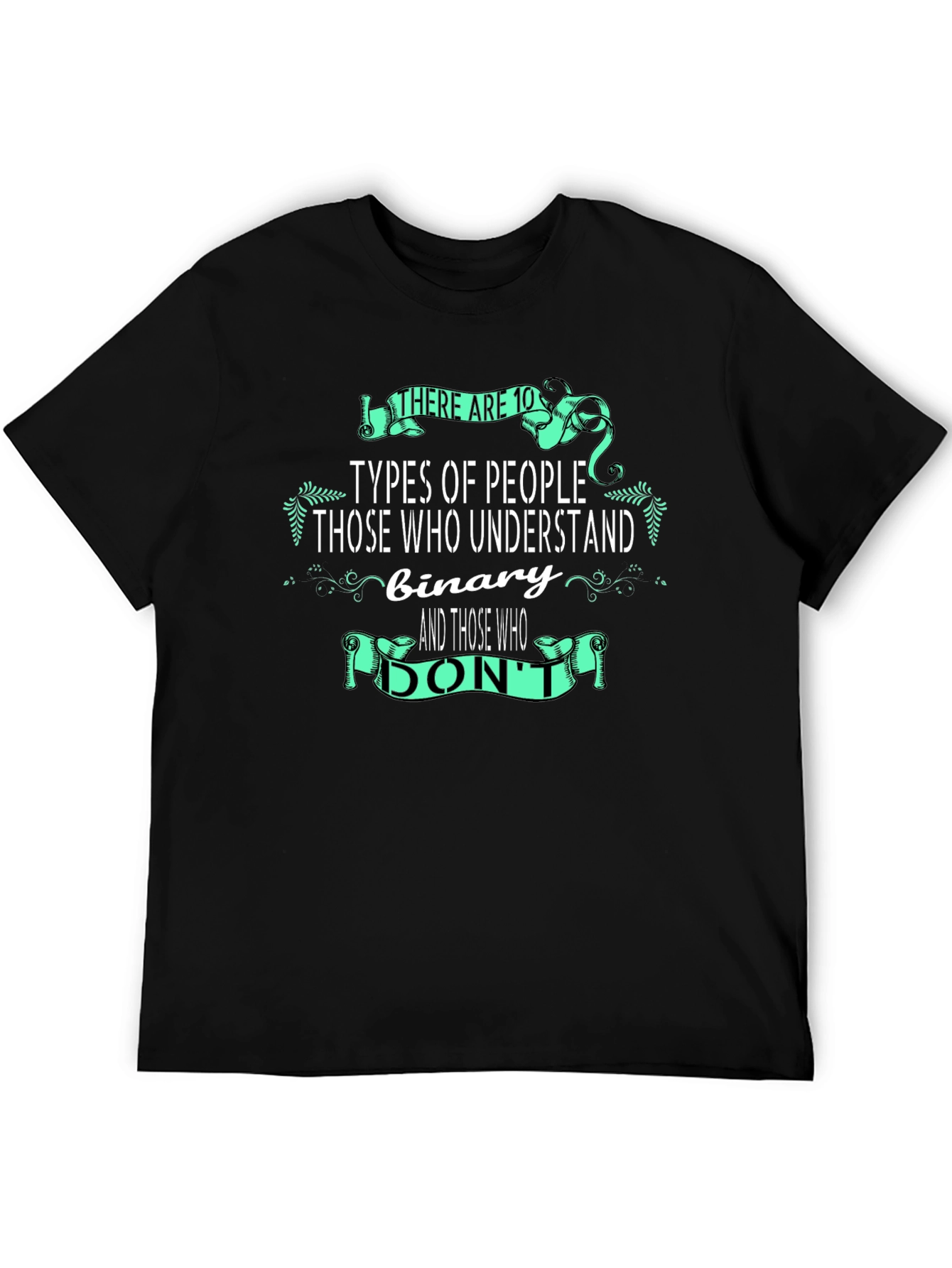 Funny Binary Joke T-Shirt for Computer Science Geeks