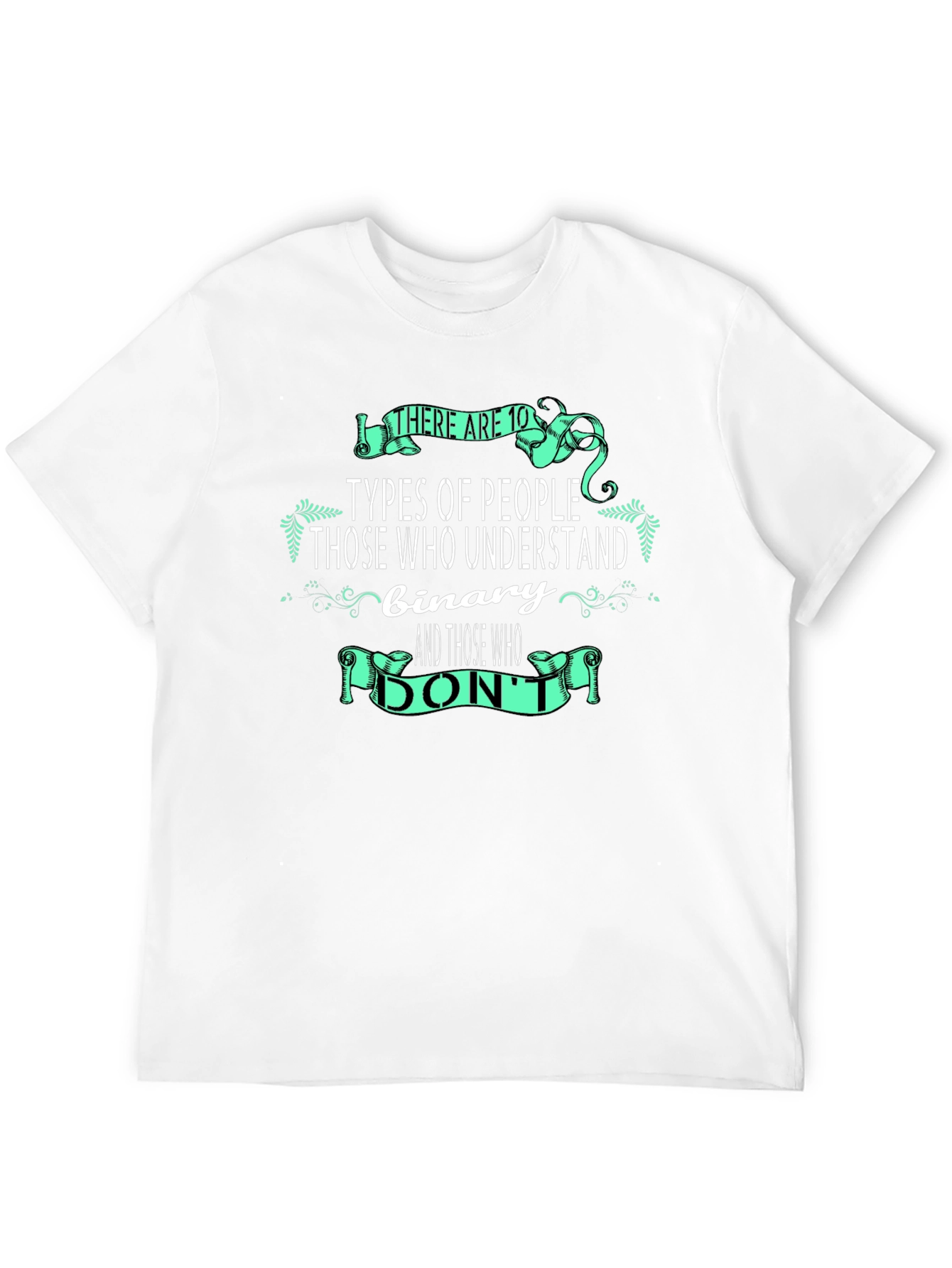 Funny Binary Joke T-Shirt for Computer Science Geeks