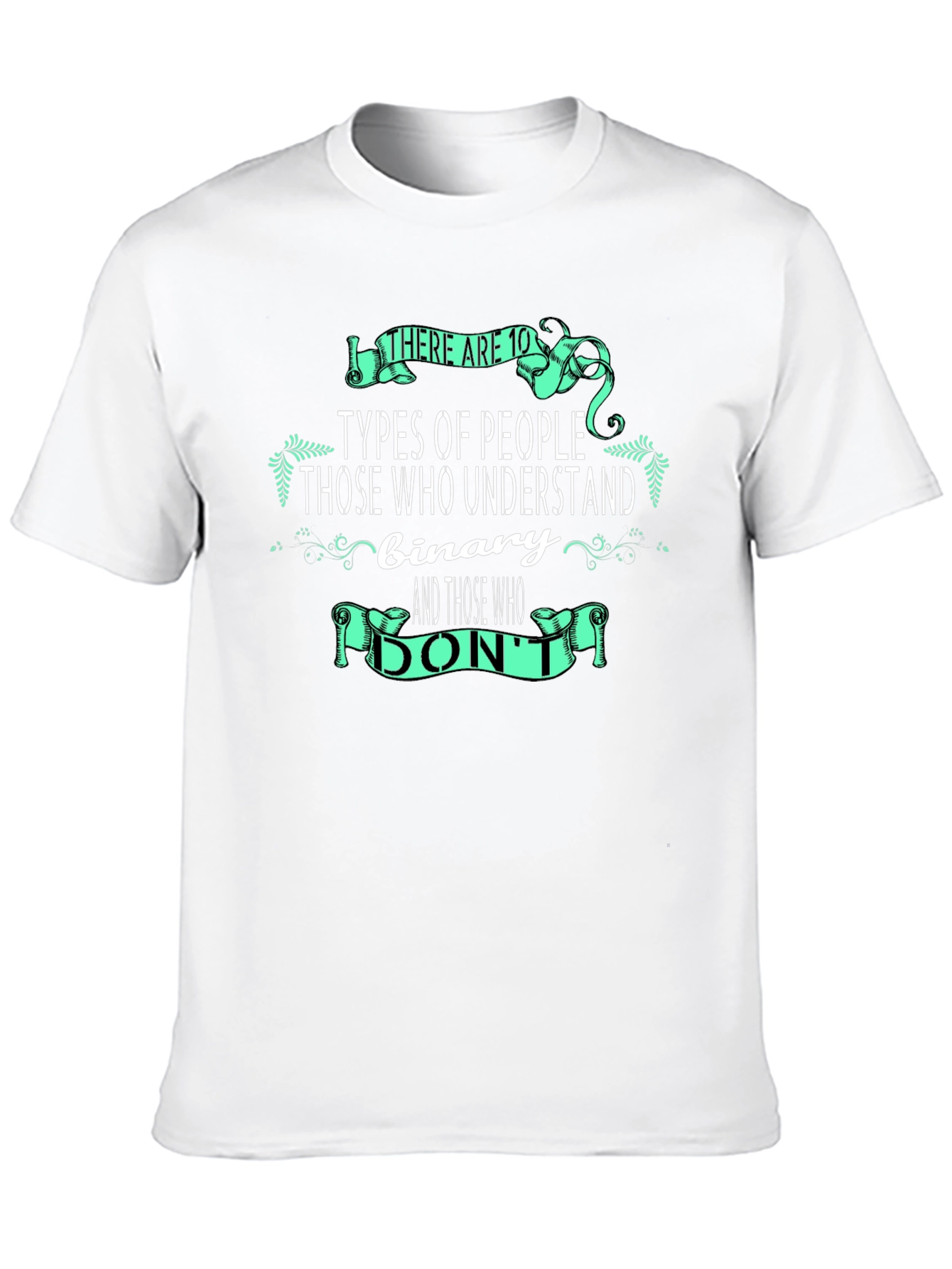 Funny Binary Joke T-Shirt for Computer Science Geeks