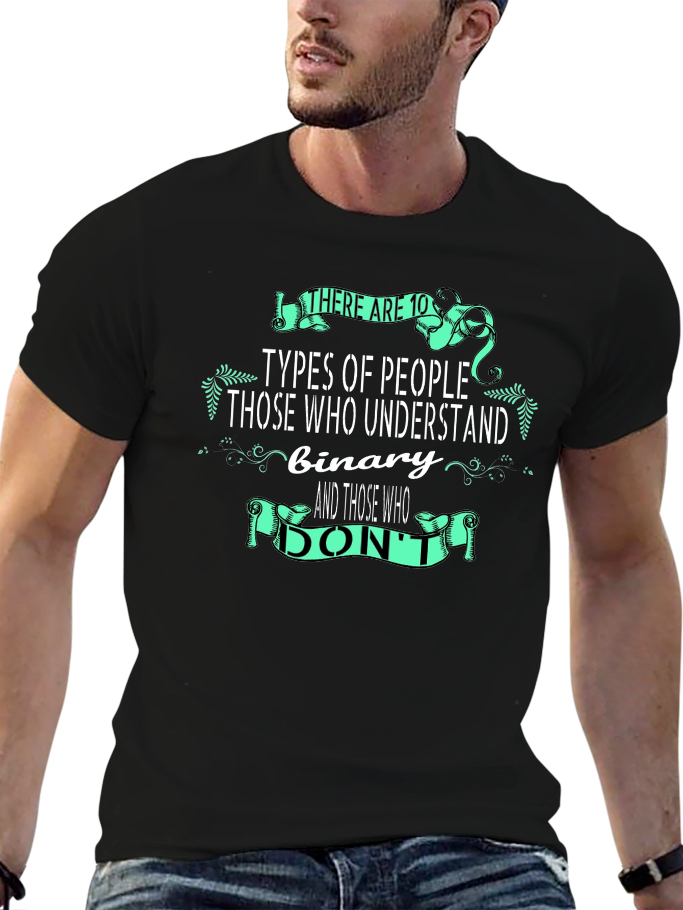 Funny Binary Joke T-Shirt for Computer Science Geeks