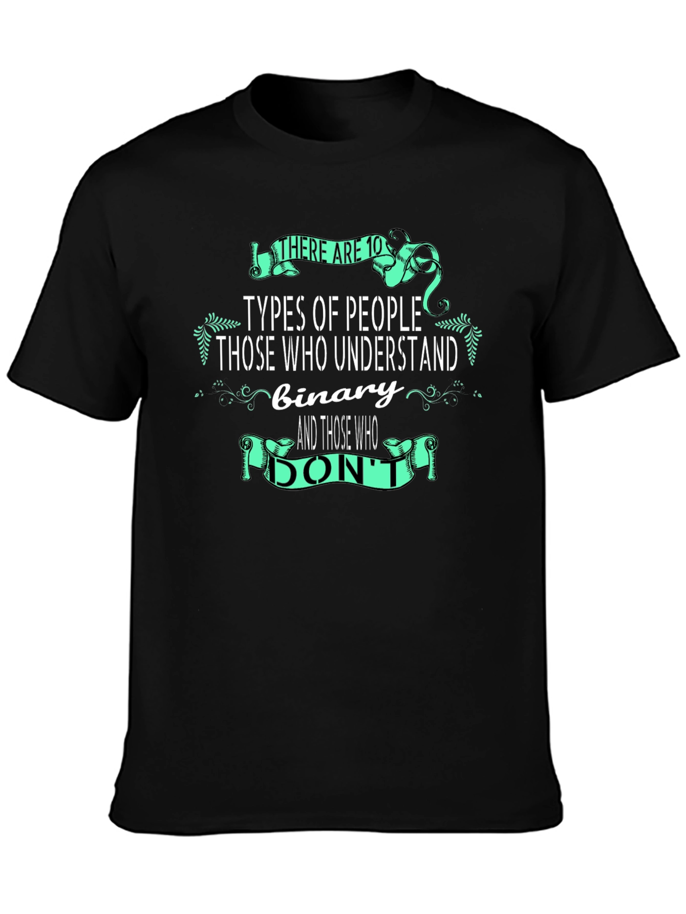 Funny Binary Joke T-Shirt for Computer Science Geeks