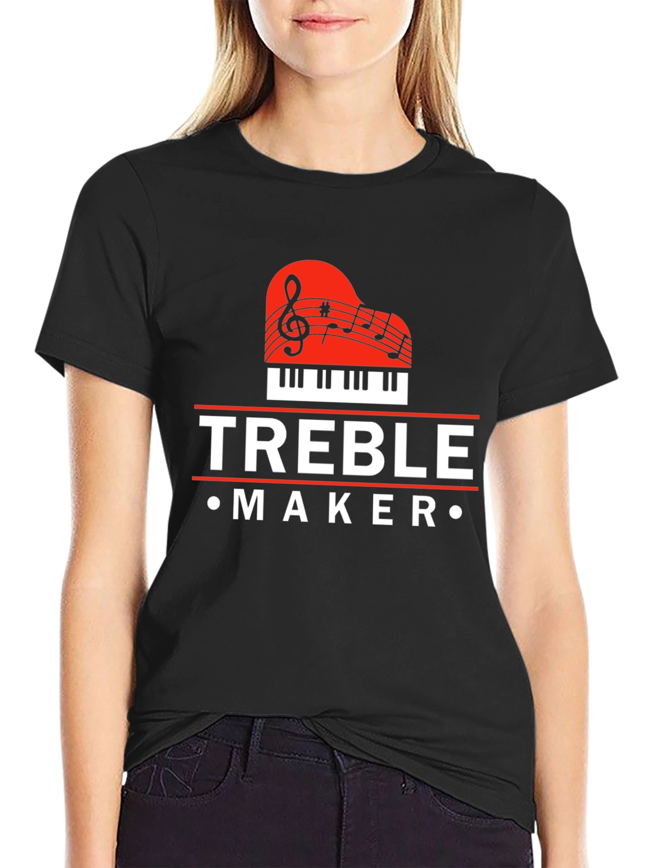 Treble Maker Piano Music T-Shirt