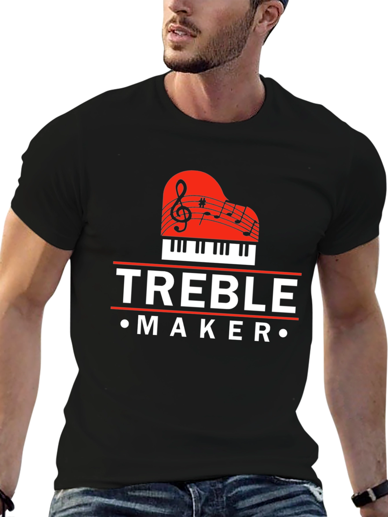 Treble Maker Piano Music T-Shirt