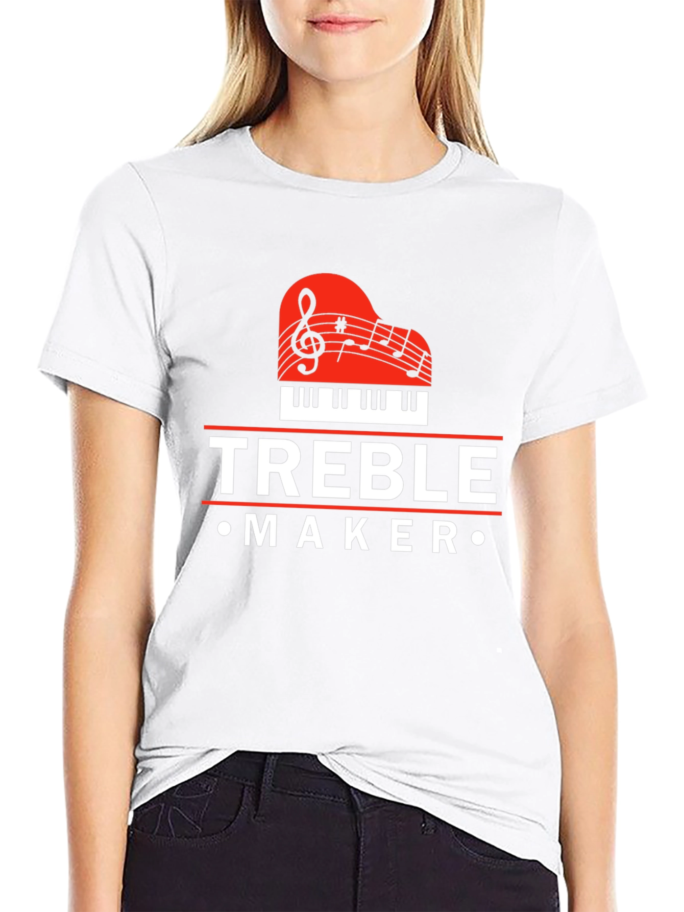 Treble Maker Piano Music T-Shirt
