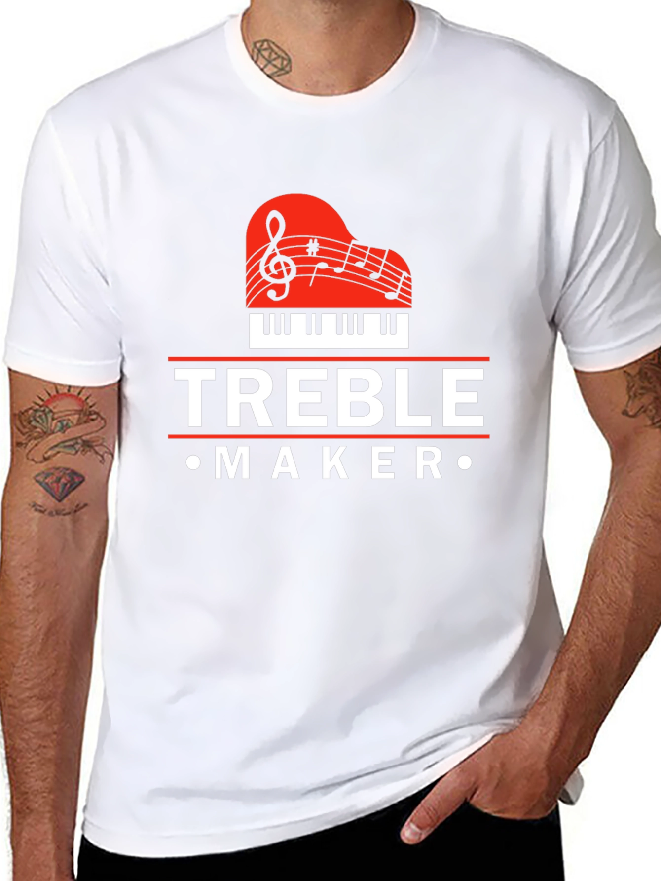 Treble Maker Piano Music T-Shirt