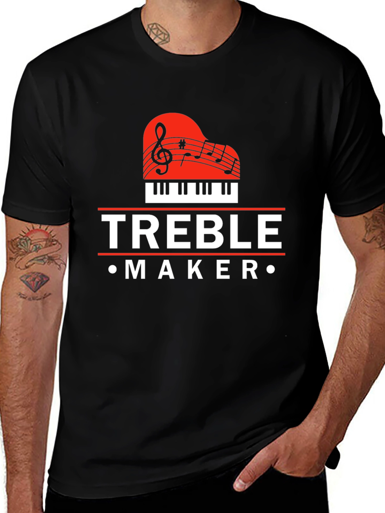 Treble Maker Piano Music T-Shirt
