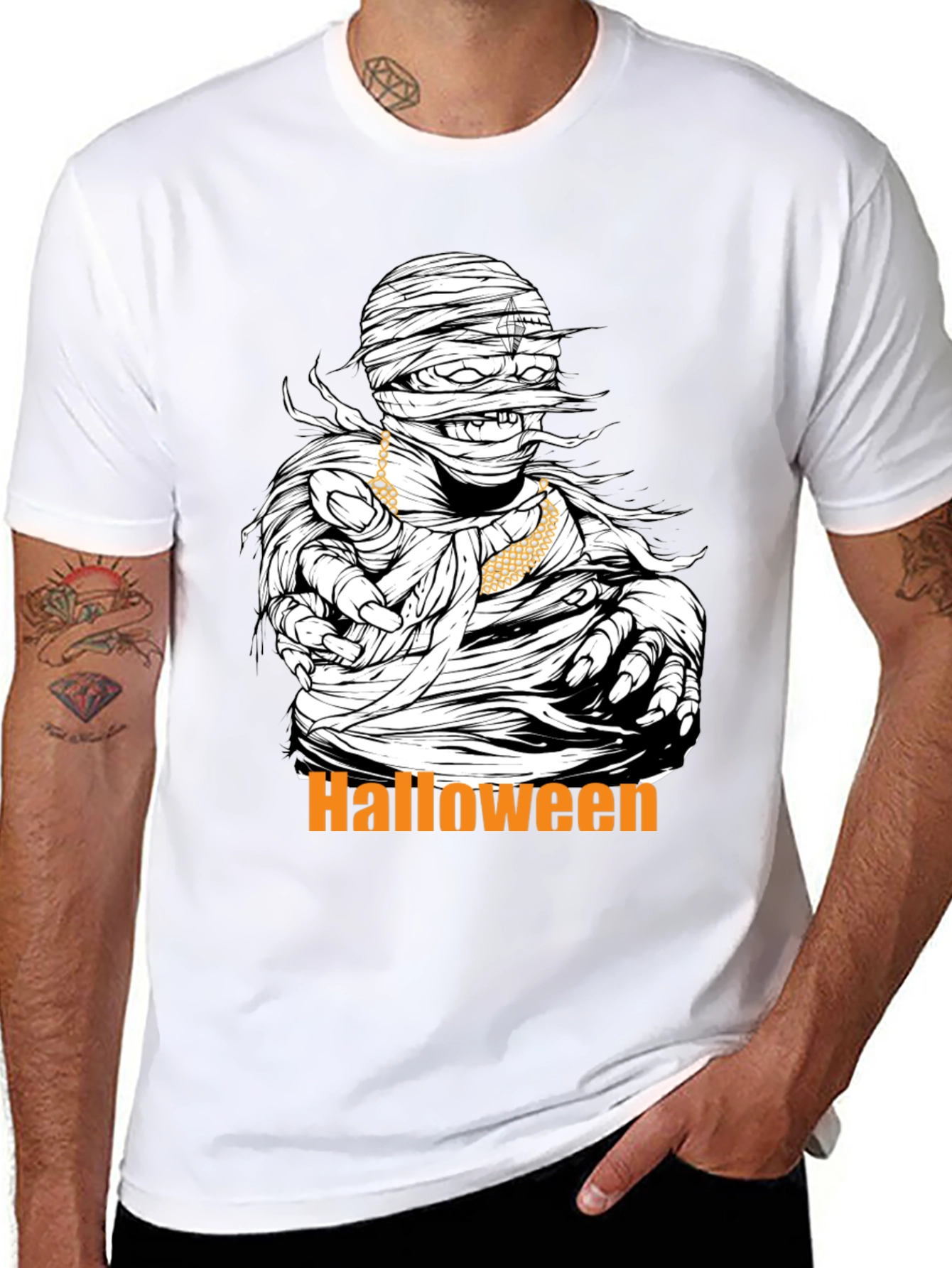 Halloween Mummy T-Shirt