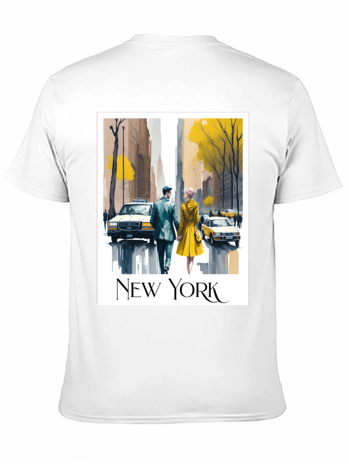 New York City Romance Graphic T-Shirt