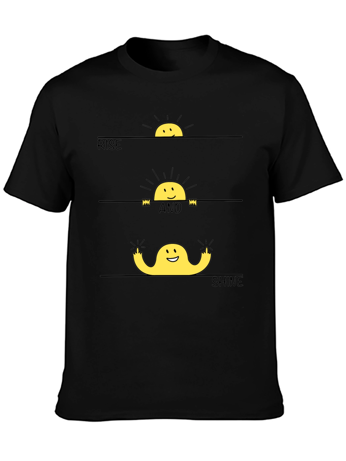 Rise and Shine Graphic Print T-Shirt