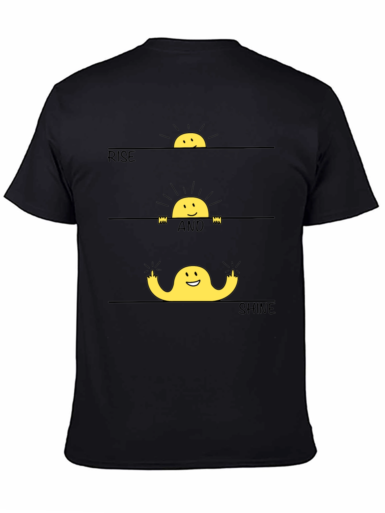 Rise and Shine Graphic Print T-Shirt