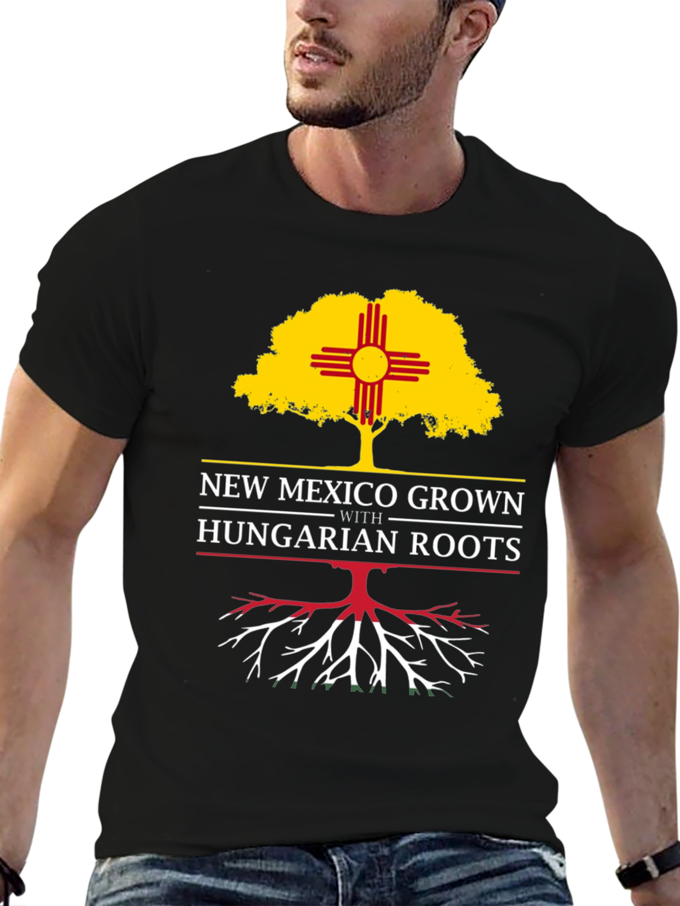 New Mexico Grown with Hungarian Roots T-Shirt