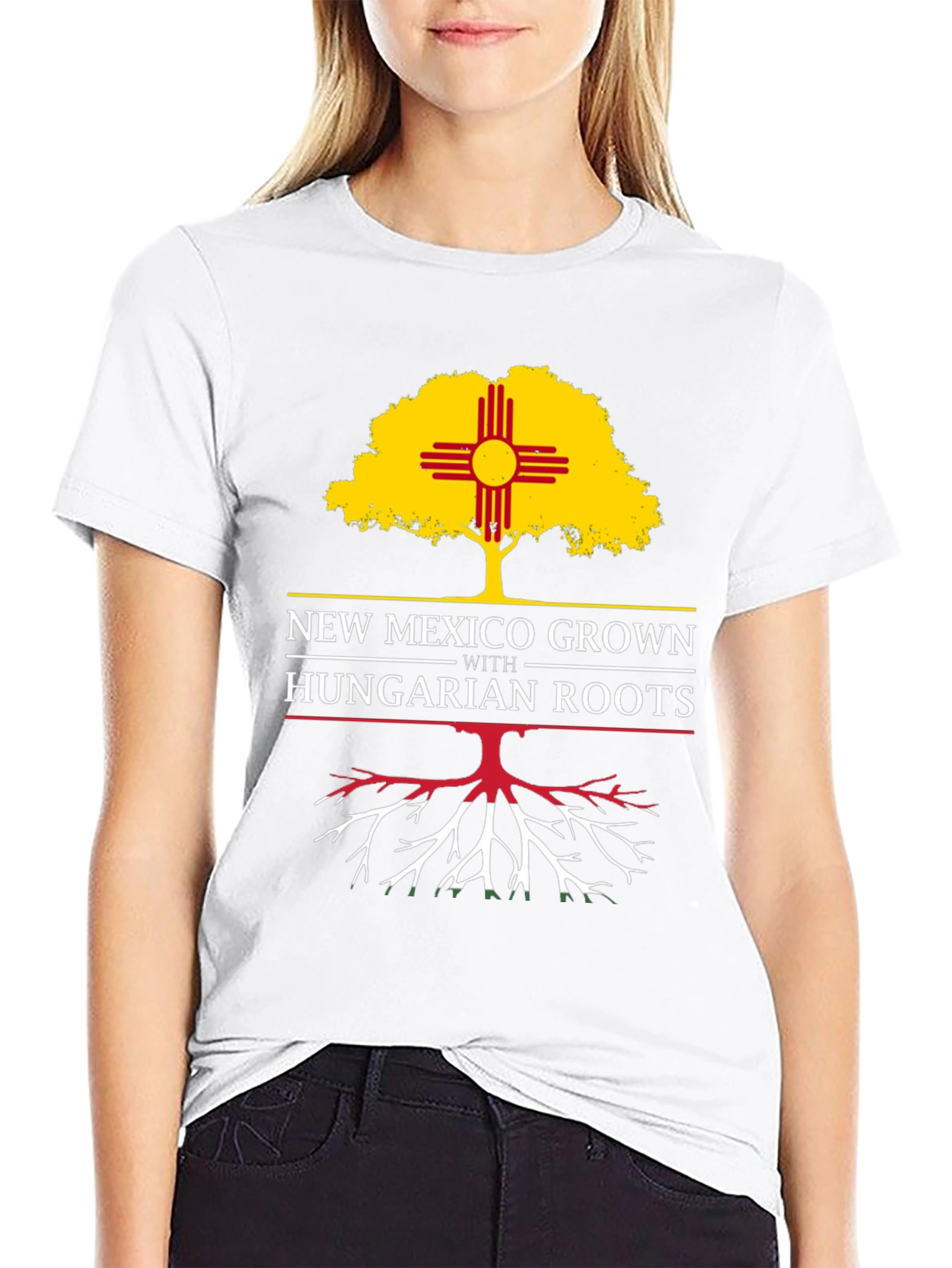 New Mexico Grown with Hungarian Roots T-Shirt