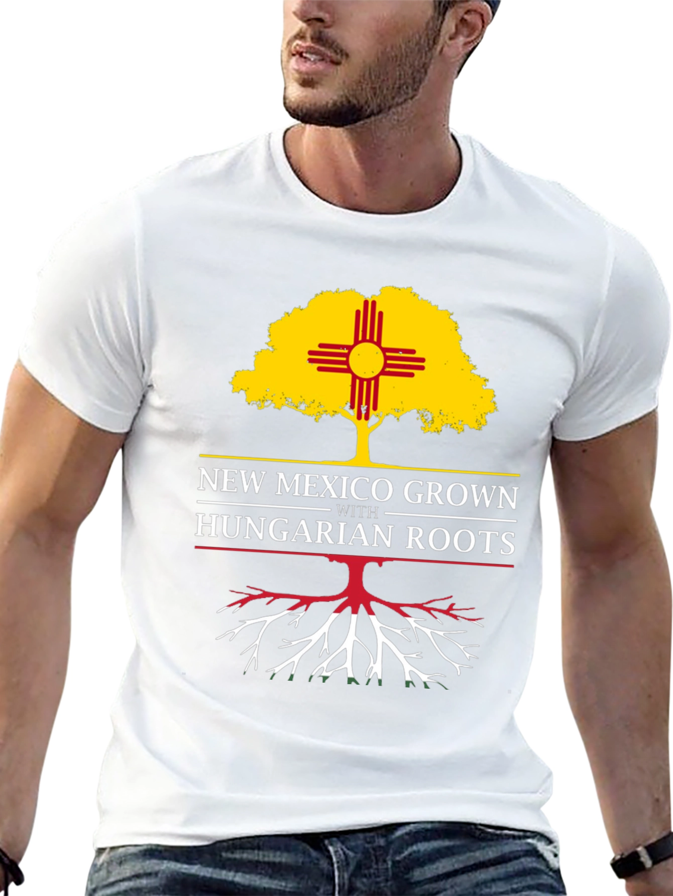 New Mexico Grown with Hungarian Roots T-Shirt