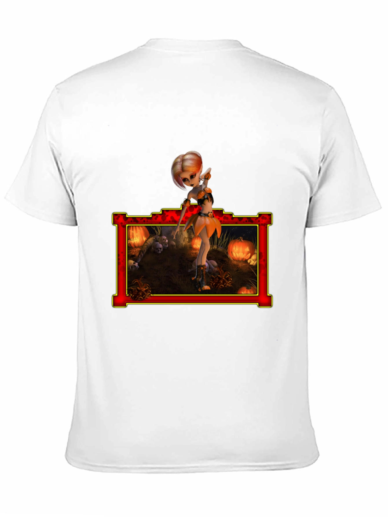 Halloween Cartoon Girl T-Shirt