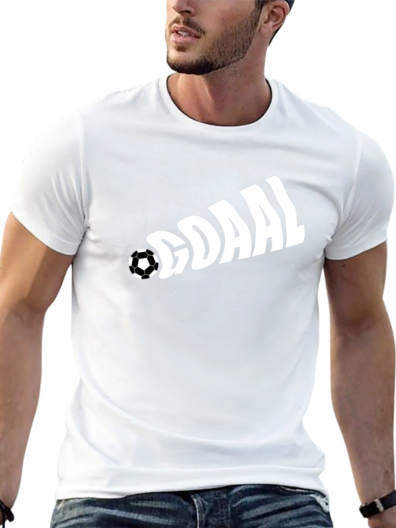 GOAAL Soccer T-Shirt - Black