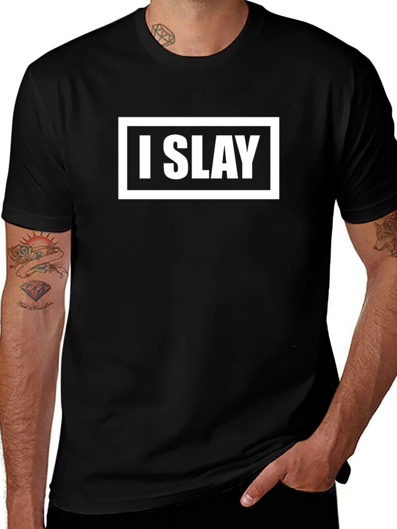 I SLAY Graphic Tee - Bold Statement T-Shirt