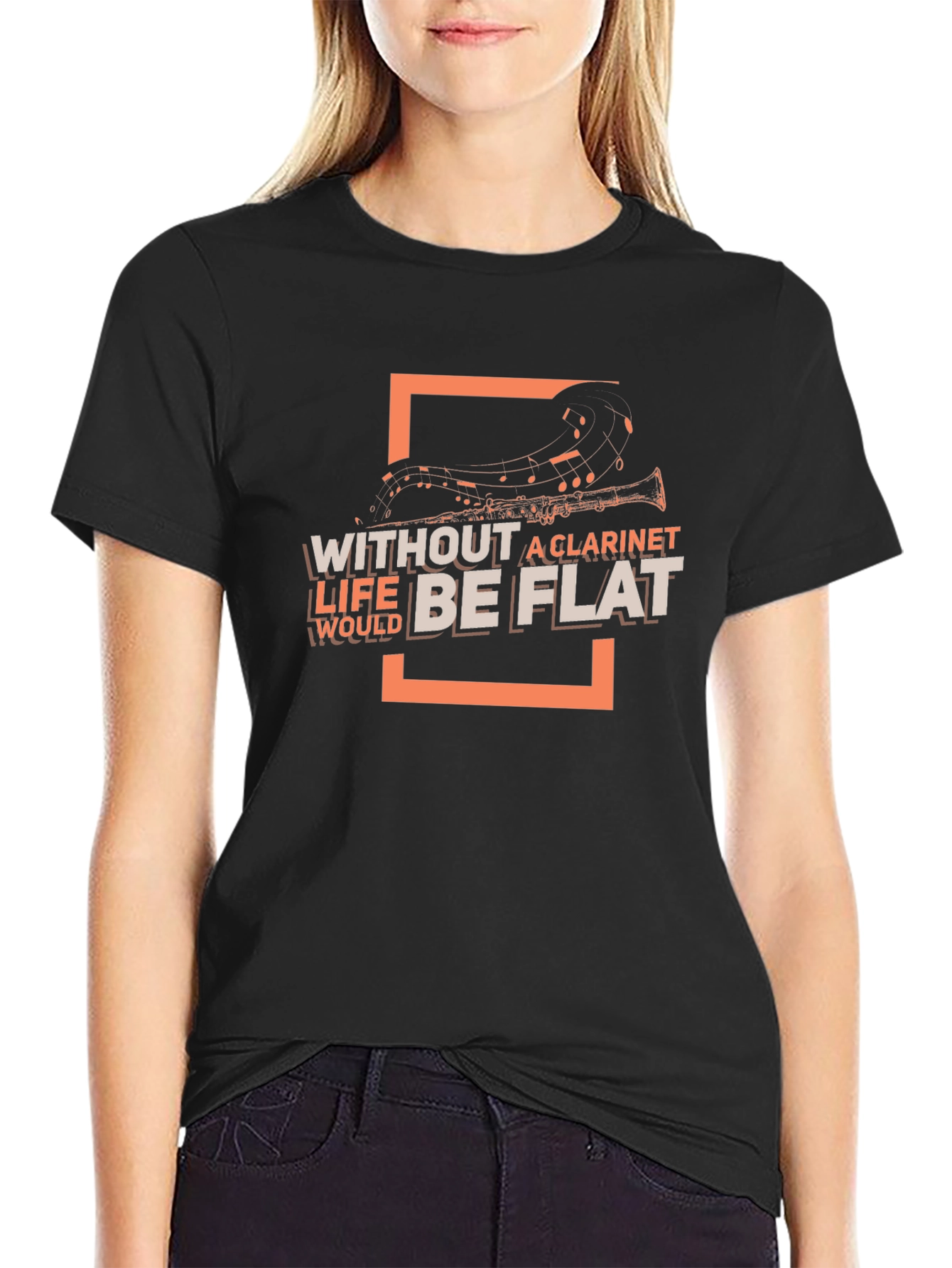Clarinet Music Lover Graphic T-Shirt
